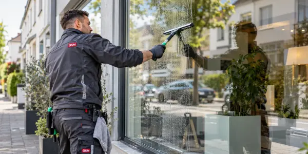 Glas- und Fensterreinigung
