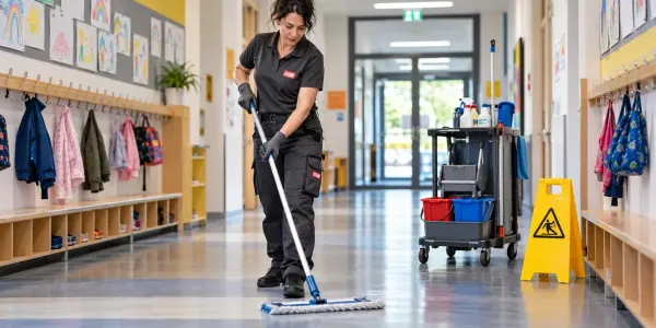 Reinigung in öffentlichen Einrichtungen