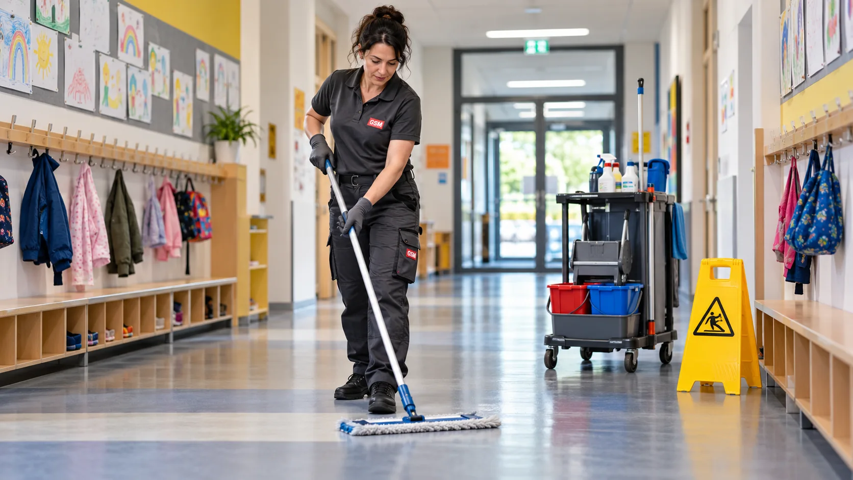 Reinigung in öffentlichen Einrichtungen